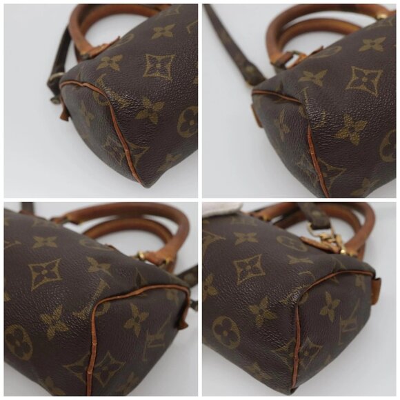 LOUIS VUITTON Monogram Mini Speedy Hand Bag - Picture 16 of 16